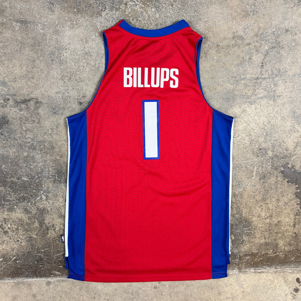 Chauncey Billups Detroit Pistons Vintage Reebok NBA Jersey Size Large