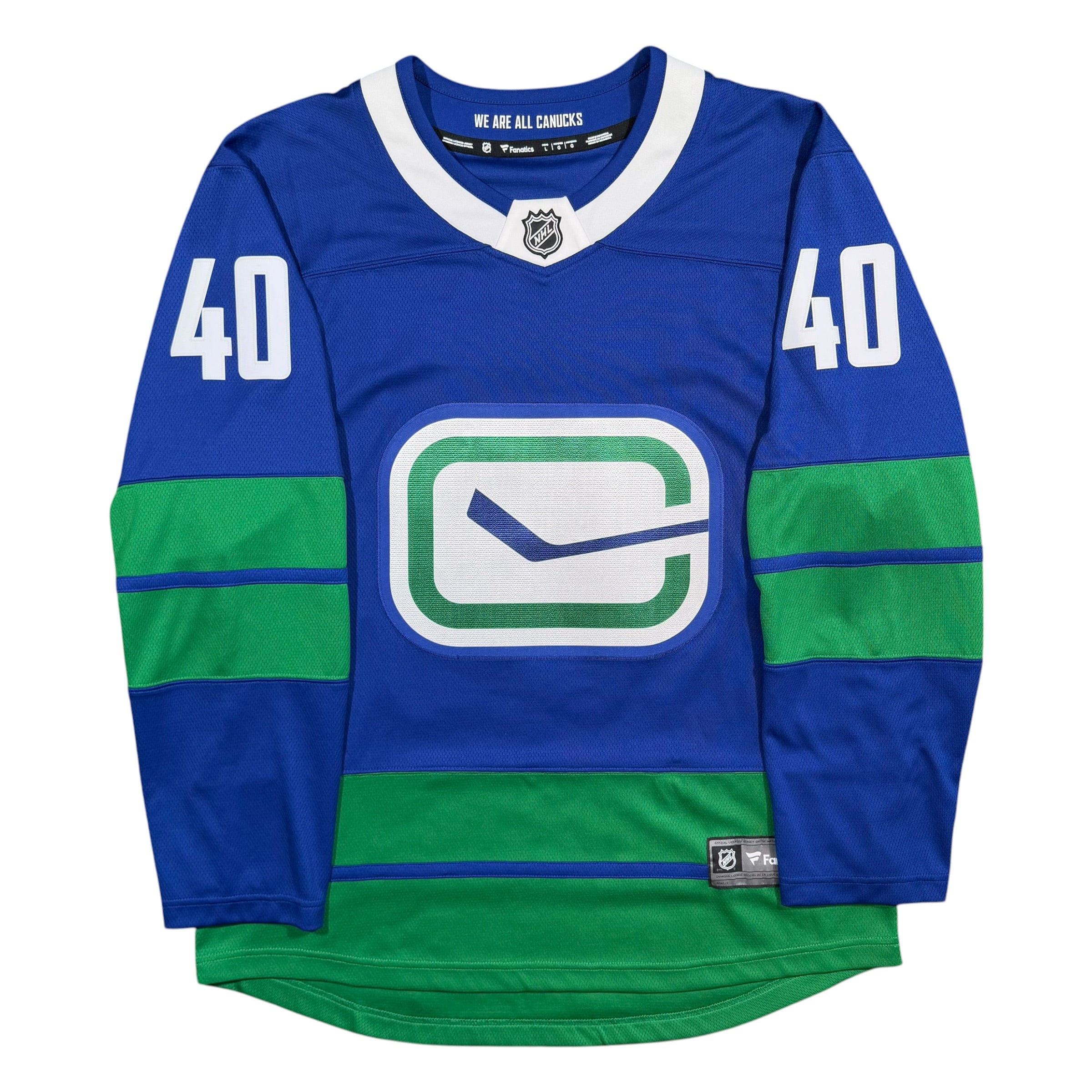 Elias Pettersson Vancouver Canucks Fanatics Breakaway NHL Jersey - Large