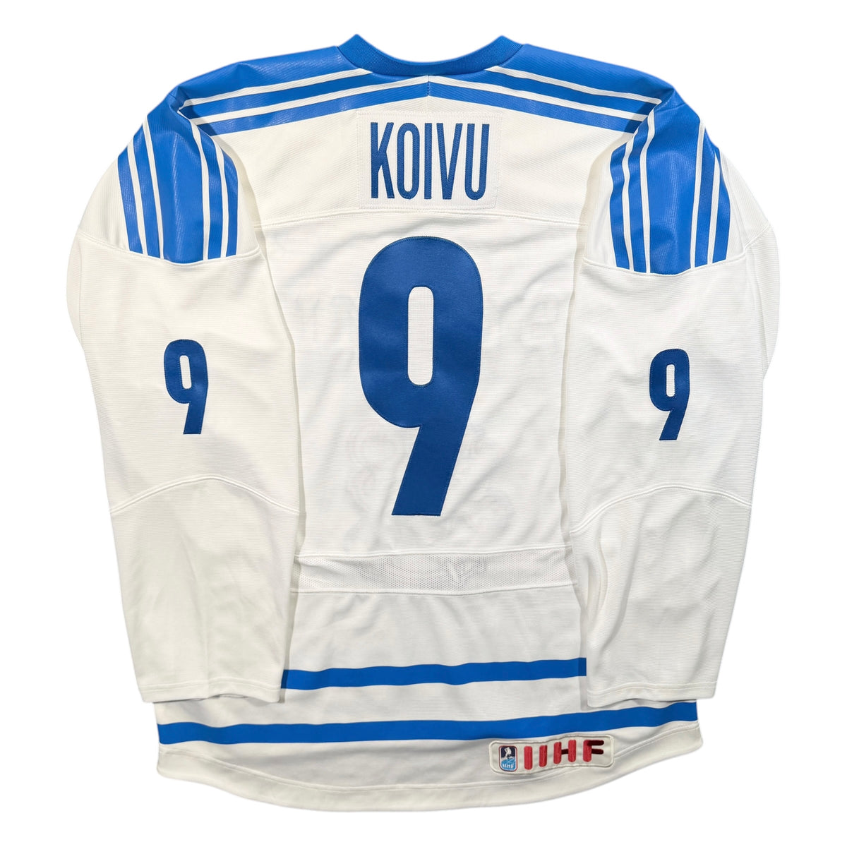 Mikko Koivu Team Finland 2012 World Championship IIHF Nike Jersey - Large