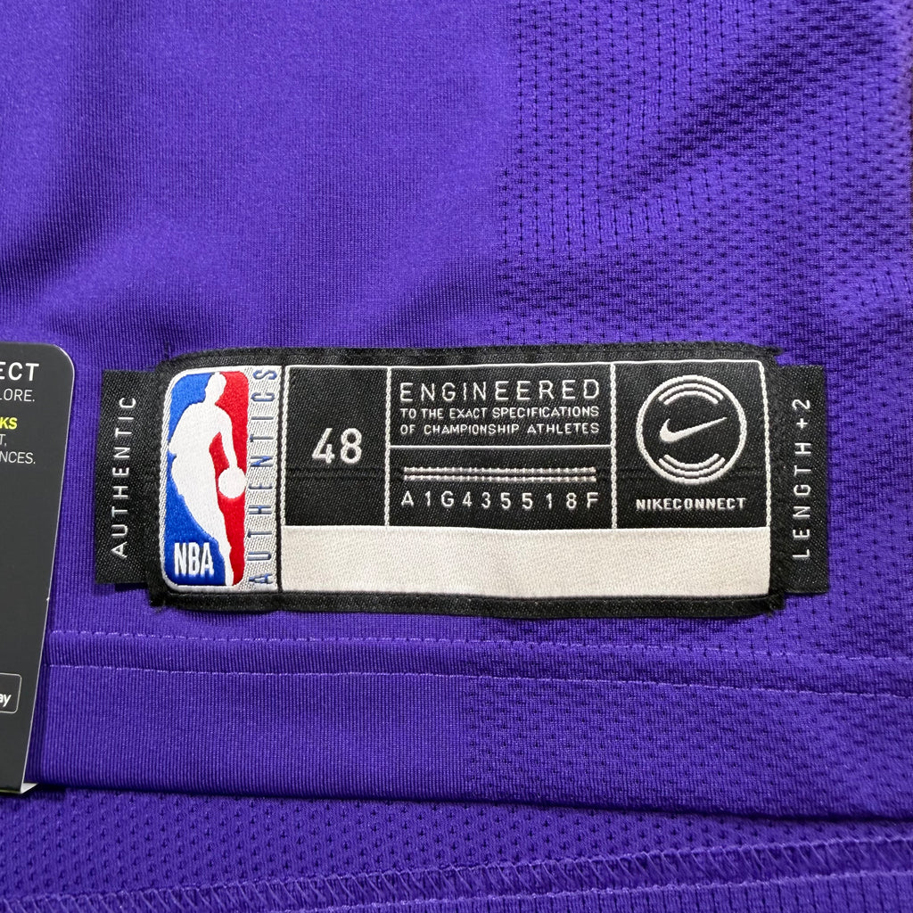 LeBron James Los Angeles Lakers Nike Authentic NBA Jersey - 48/Large