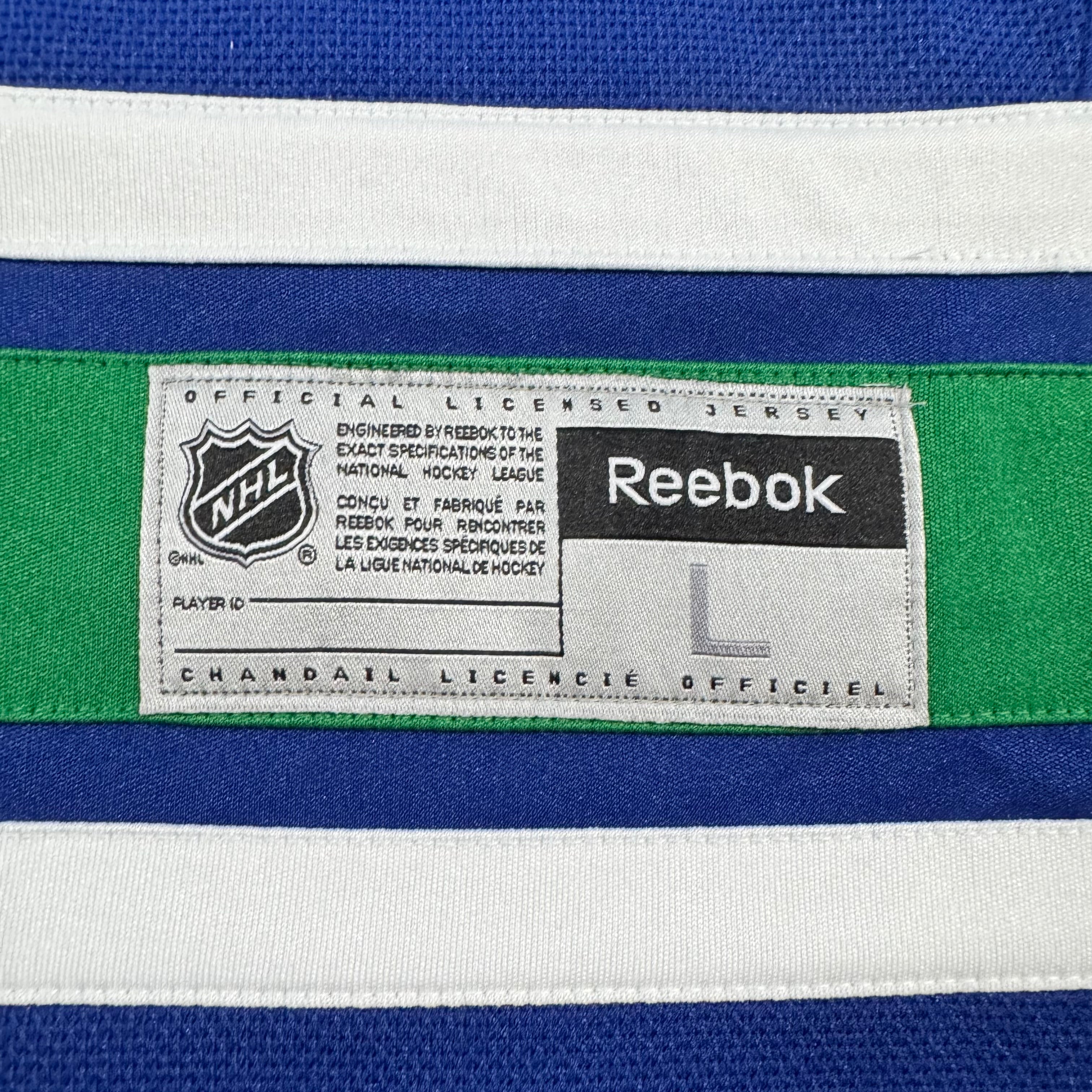 Orland Kurtenbach Vancouver Canucks Reebok NHL Hockey Jersey Size Large