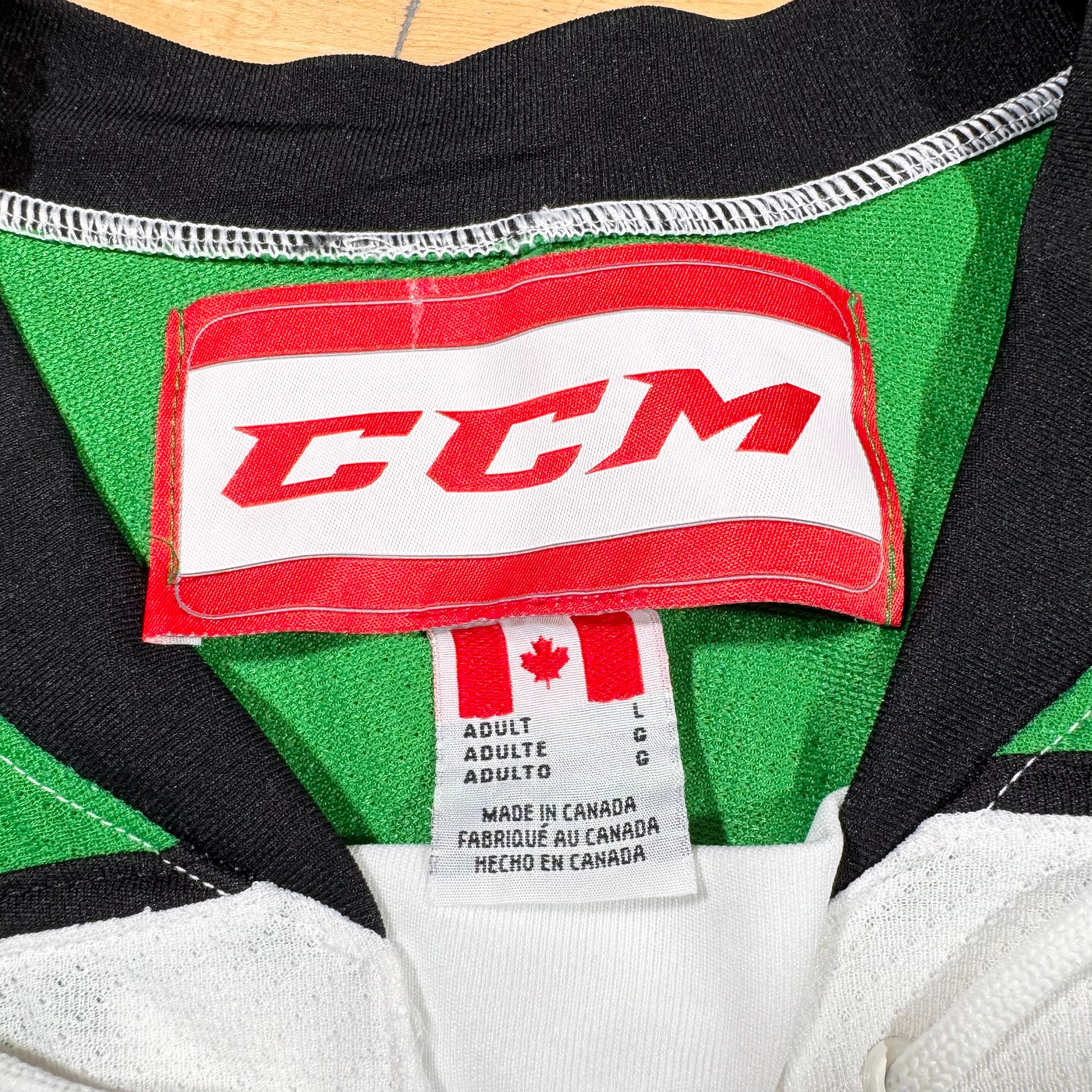 North Dakota Fighting Sioux CCM WCHA Hockey Jersey Size Large