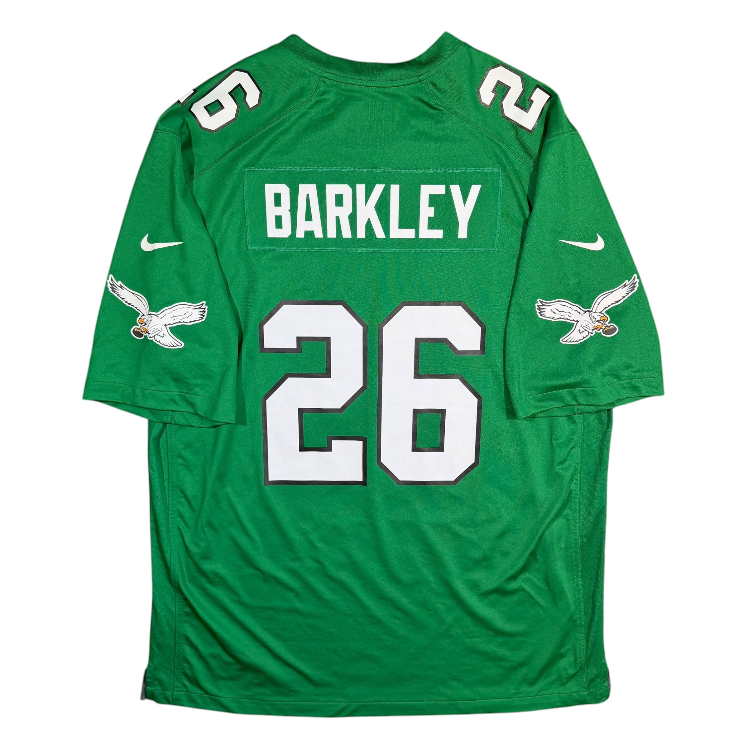 Saquon Barkley Philadelphia Eagles Kelly Green Nike NFL Jersey - XXL