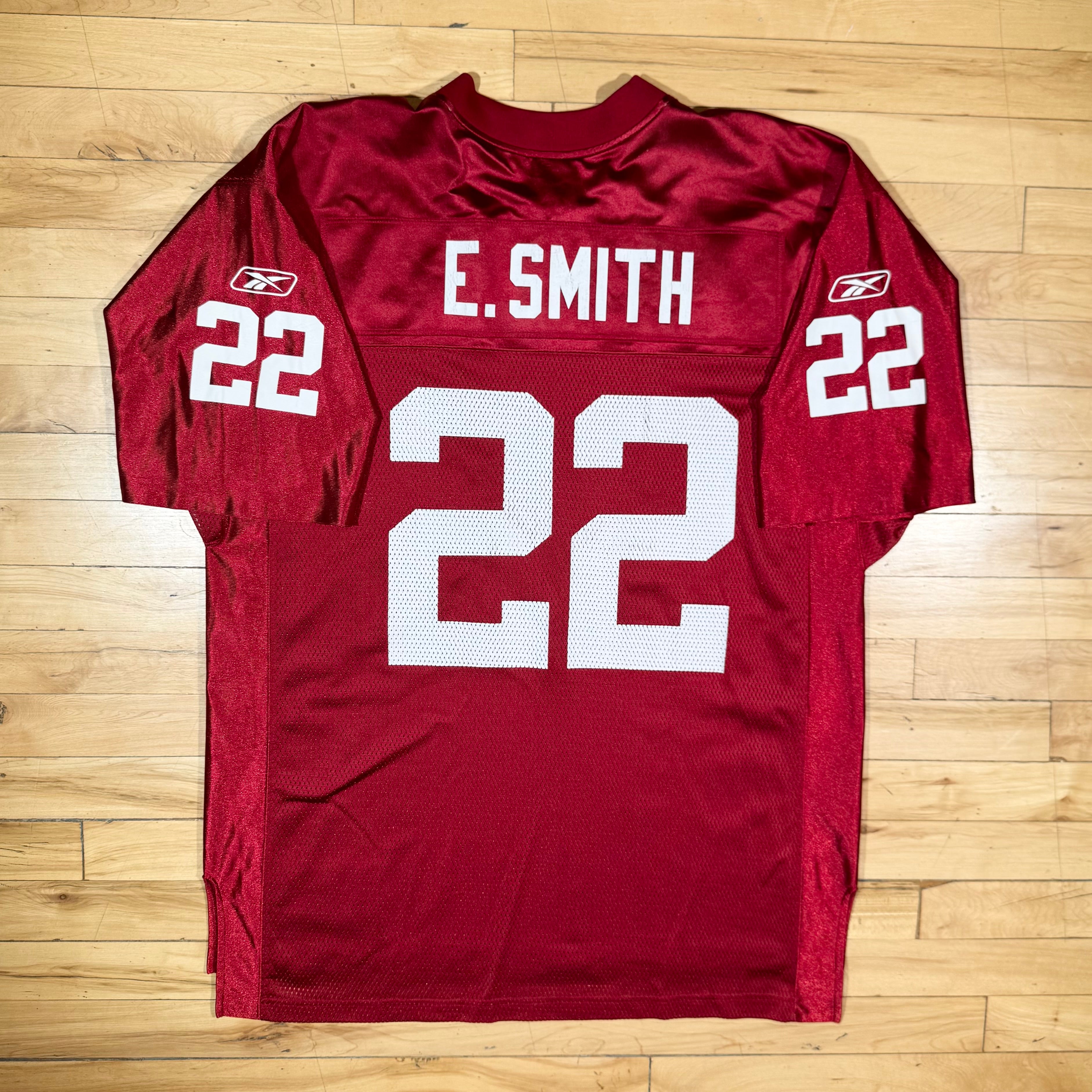 Emmitt Smith Arizona Cardinals Vintage Reebok NFL Jersey Size Large