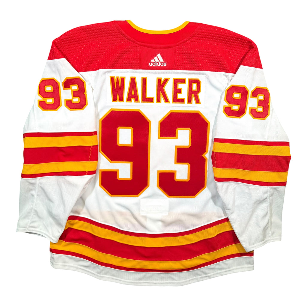 Cooper Walker Calgary Flames Team Issued Adidas MIC NHL Jersey- 58/3XL