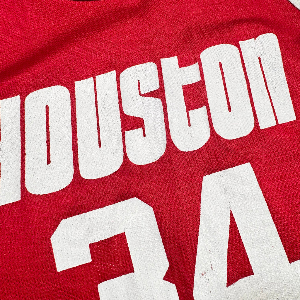 Hakeem Olajuwon Houston Rockets Vintage Champion NBA Jersey Size 48 XL