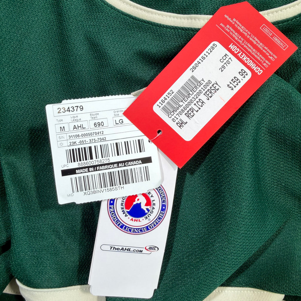 Matt Boldy Iowa Wild CCM AHL Hockey Jersey - Large