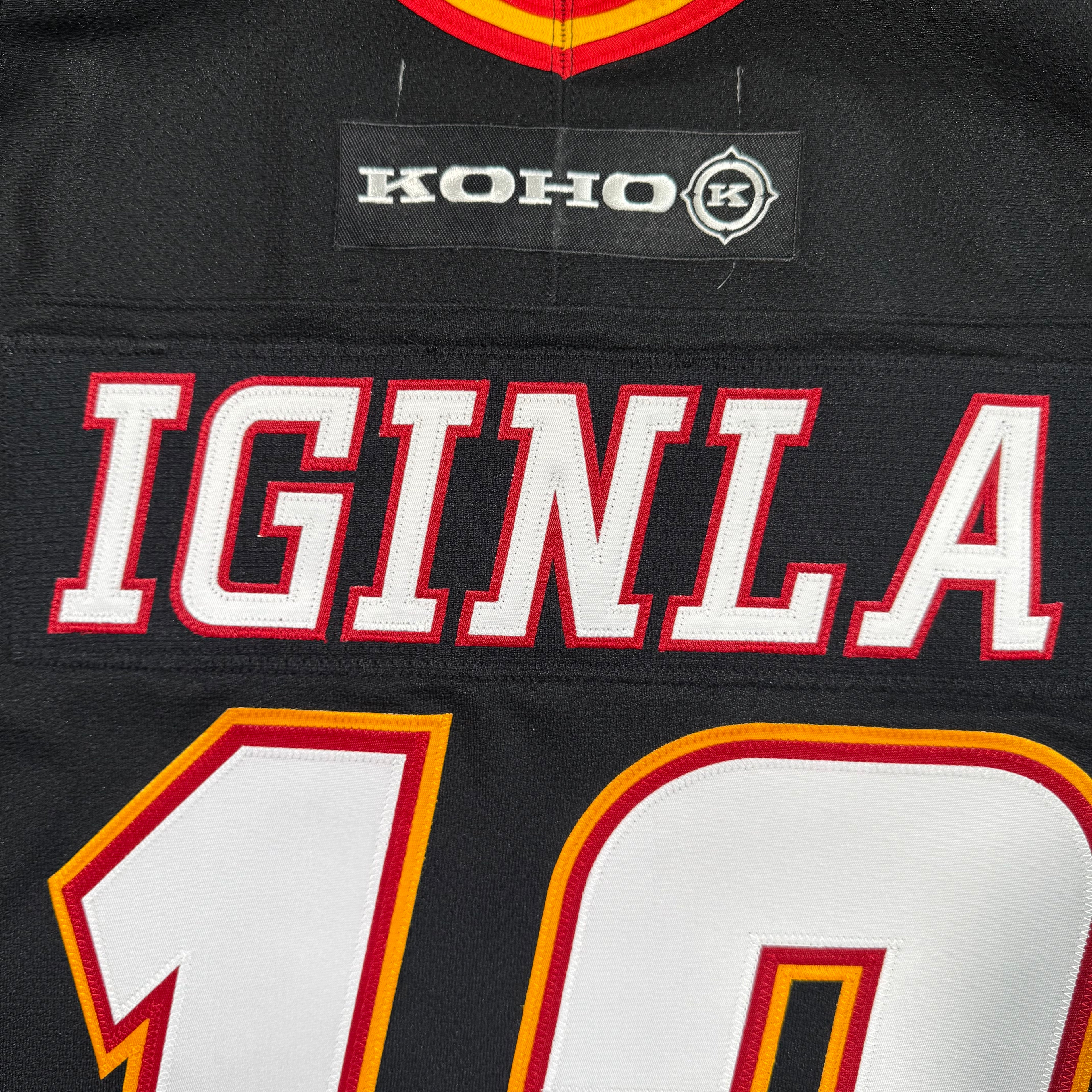 Jarome Iginla Calgary Flames Vintage Blasty Alternate Koho NHL Jersey Size XL