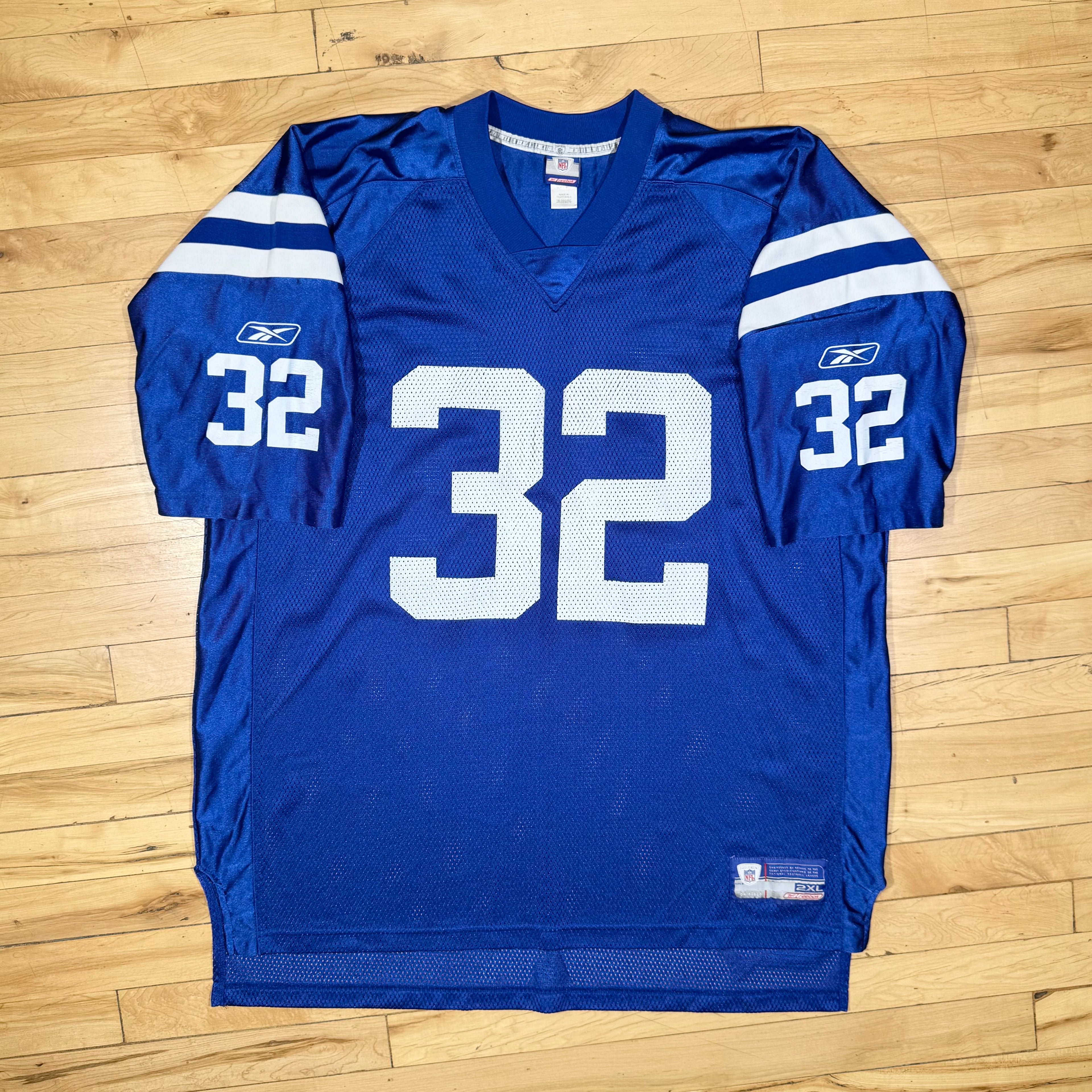 Edgerrin James Indianapolis Colts Vintage Reebok NFL Football Jersey Size XXL