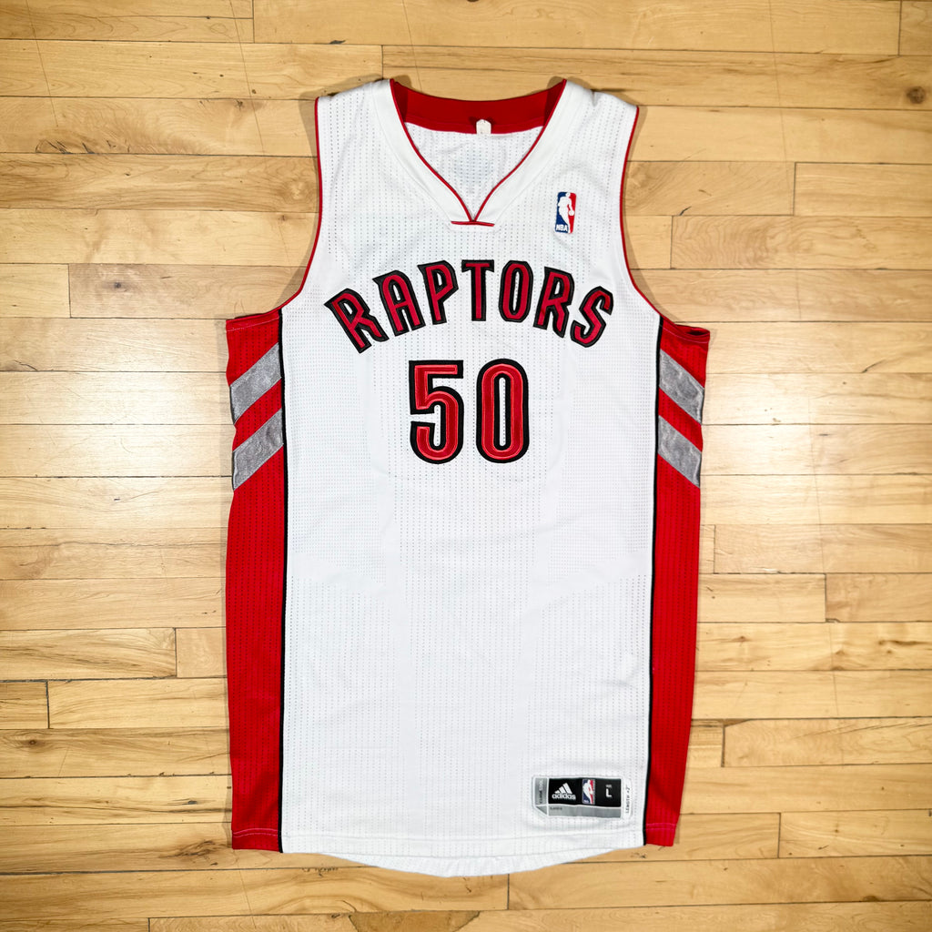 Tyler Hansbrough Toronto Raptors Adidas Rev 30 Authentic NBA Jersey Size Large