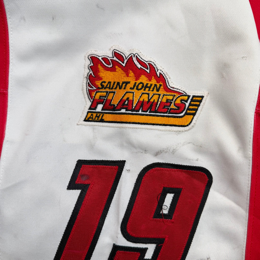 Jason Botterill Saint John Flames 2000/01 Game Worn IHL Bauer Jersey