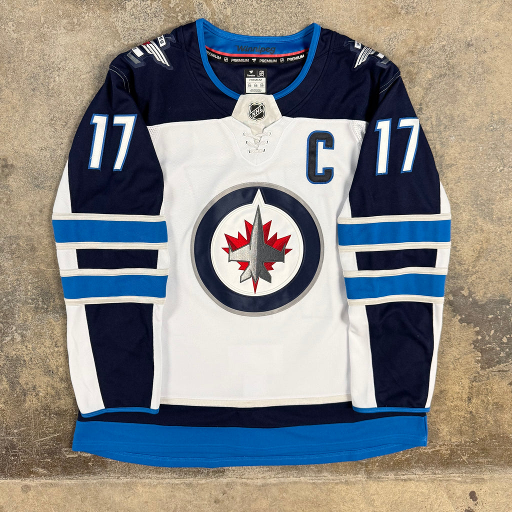 Adam Lowry Winnipeg Jets Fanatics Premium NHL Hockey Jersey Size 52 Large