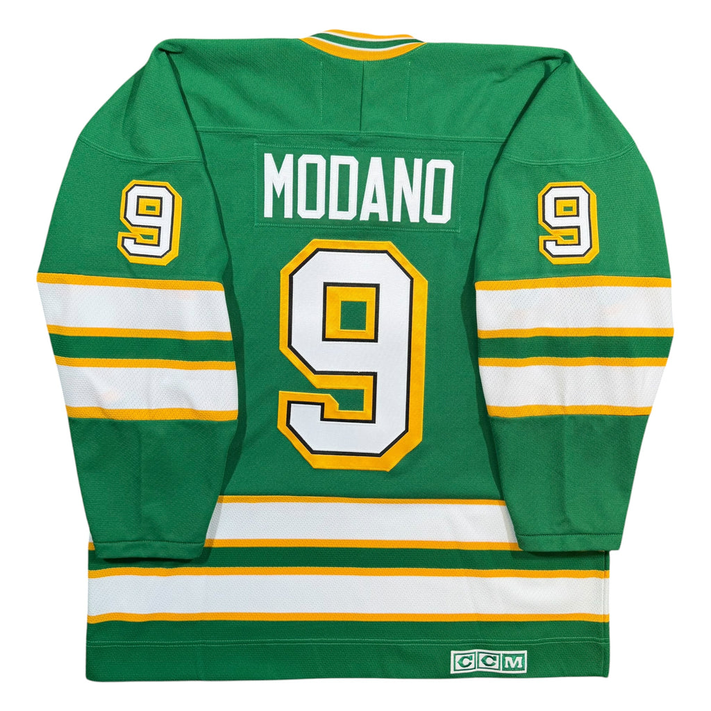 Mike Modano Minnesota North Stars Vintage CCM NHL Jersey - Large