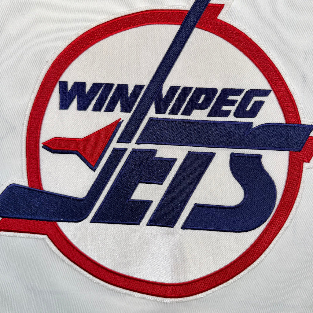 Teemu Selanne Winnipeg Jets Vintage Authentic CCM MIC NHL Jersey - 52/Large