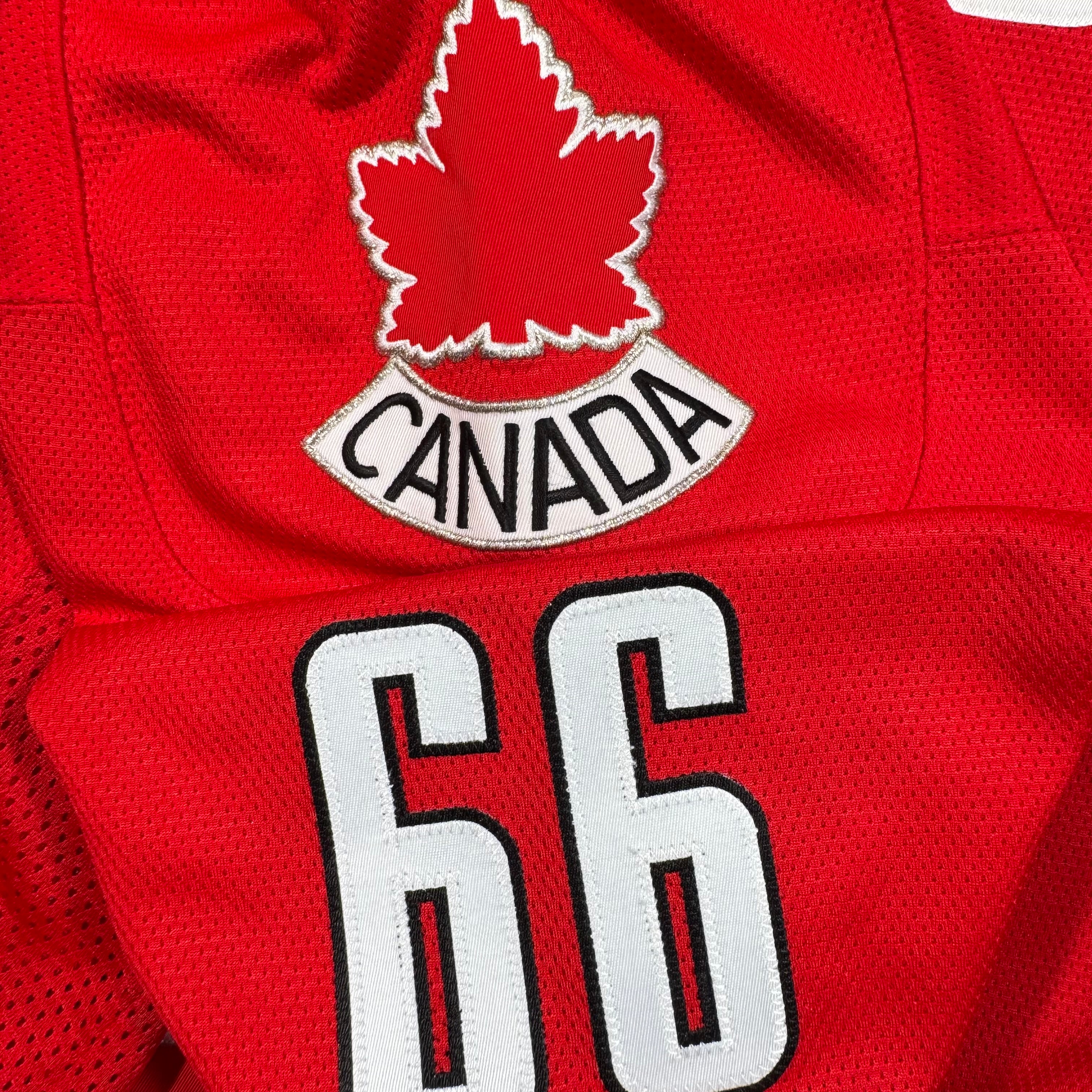 Mario Lemieux Team Canada 2002 Vintage Nike Olympics Jersey Size XL