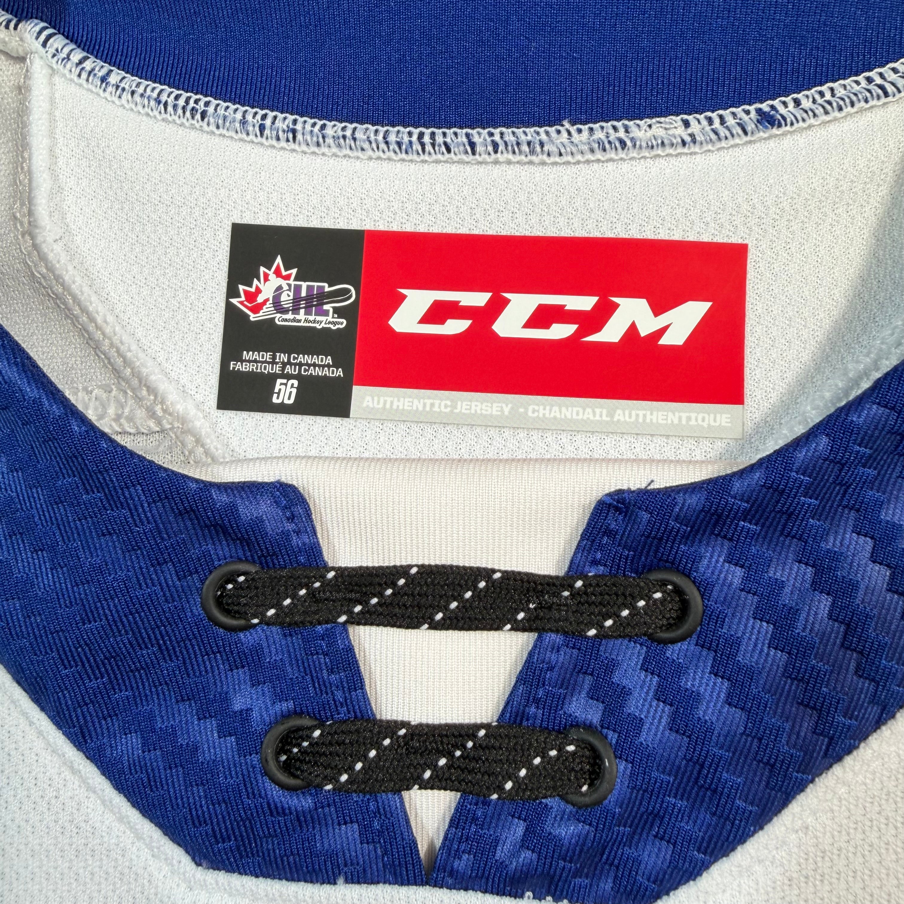 Matthews Phillips Victoria Royals Game Issued WHL MIC Jersey - 56