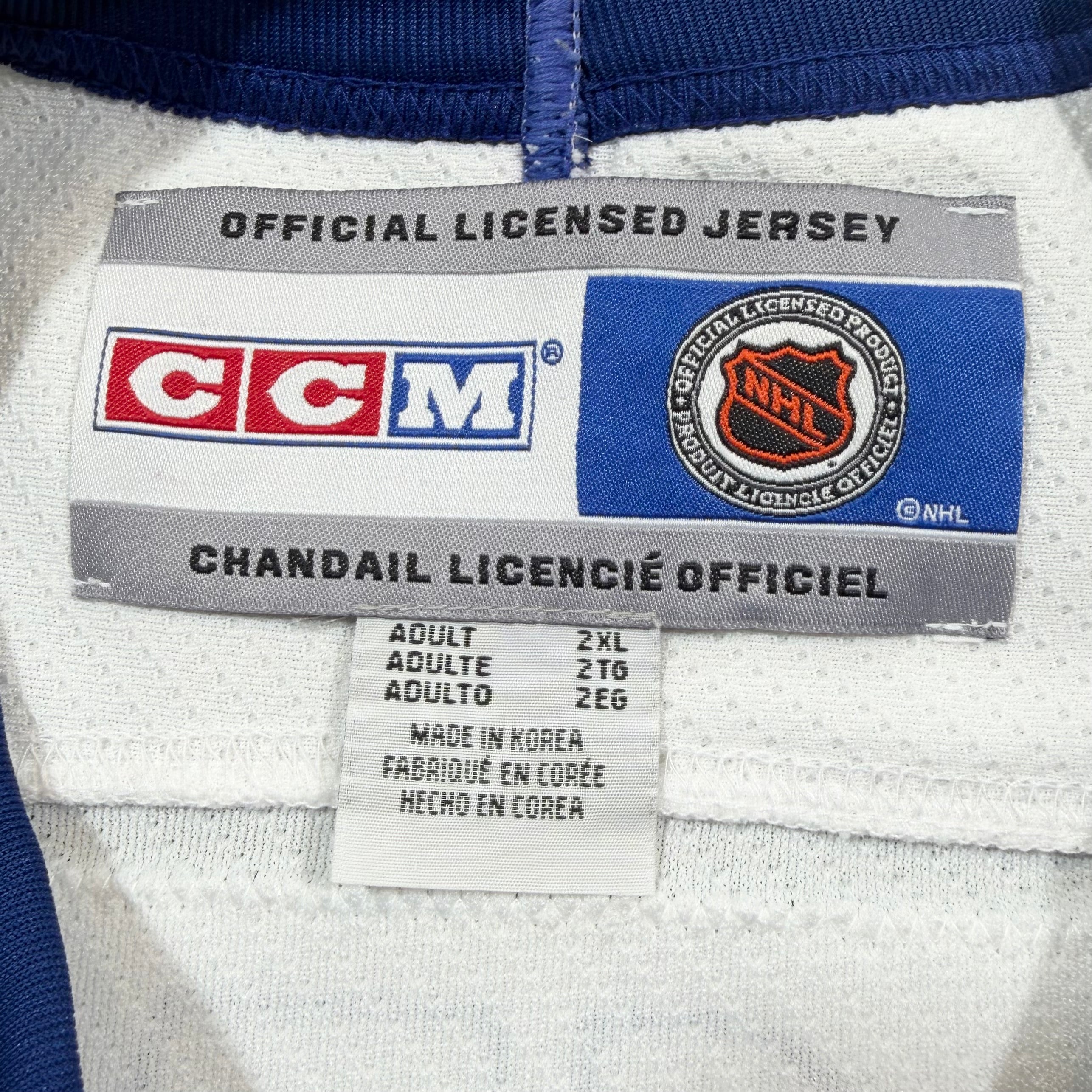 Curtis Joseph Toronto Maple Leafs Vintage CCM NHL Jersey - XXL