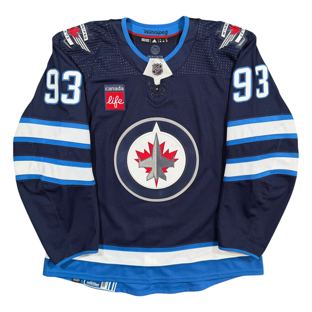 Mike Liwiski Winnipeg Jets 2023/24 Team Issued Adidas MIC NHL Jersey - 56/XXL
