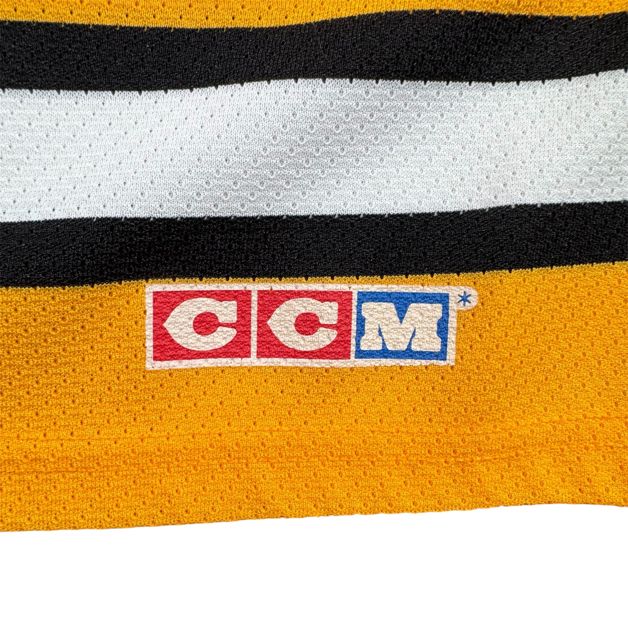 Bobby Orr Boston Bruins Memorial Patch Vintage CCM Jersey Size Large