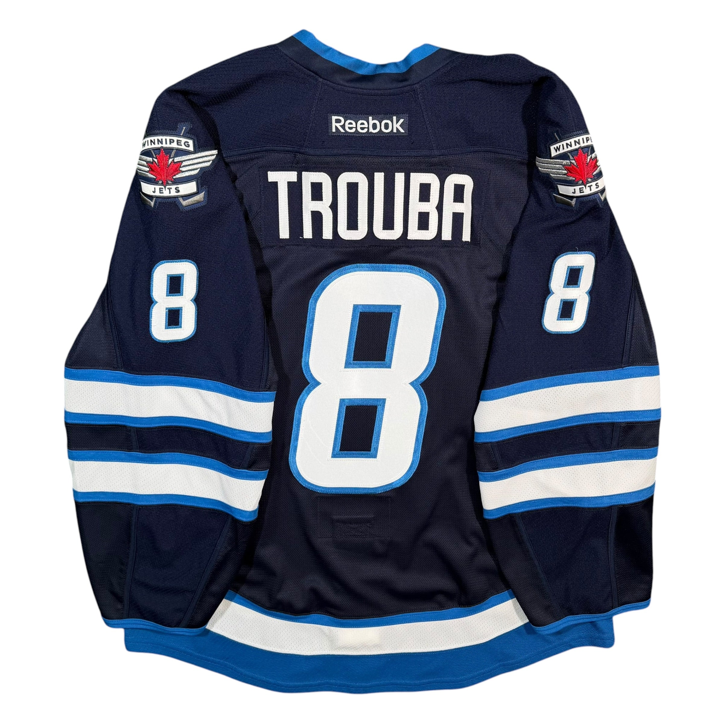 Jacob Trouba Winnipeg Jets MIC Reebok Authentic NHL Jersey - 54/XL