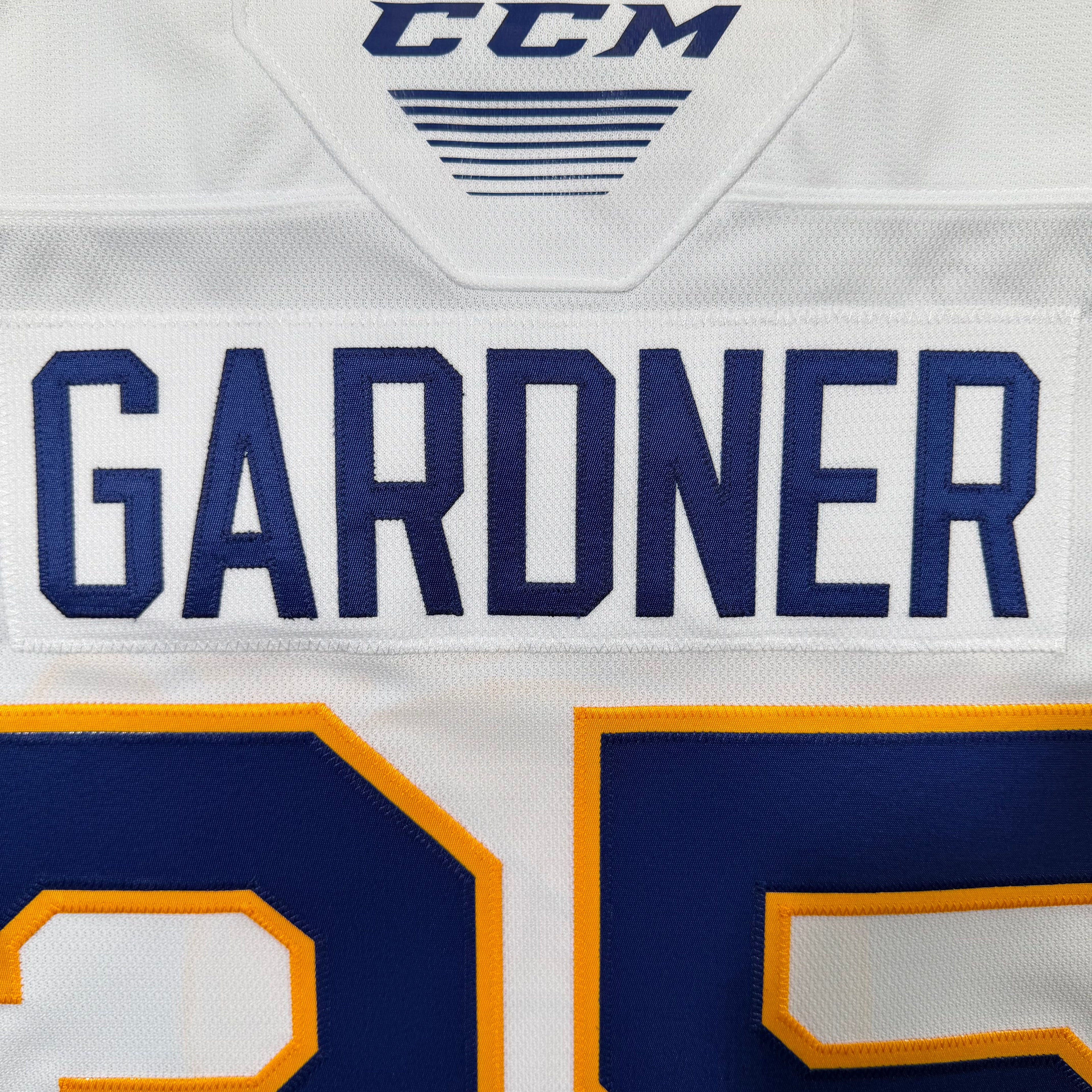 Evan Gardner Saskatoon Blades Team Issued CCM WHL Jersey - 58G
