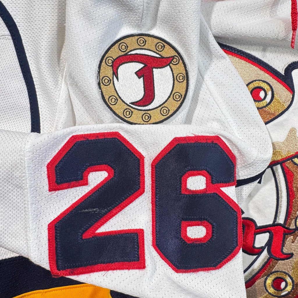 Vytal Cote Acadie Bathurst Titans 2013/14 Game Worn QMJHL Reebok Jersey