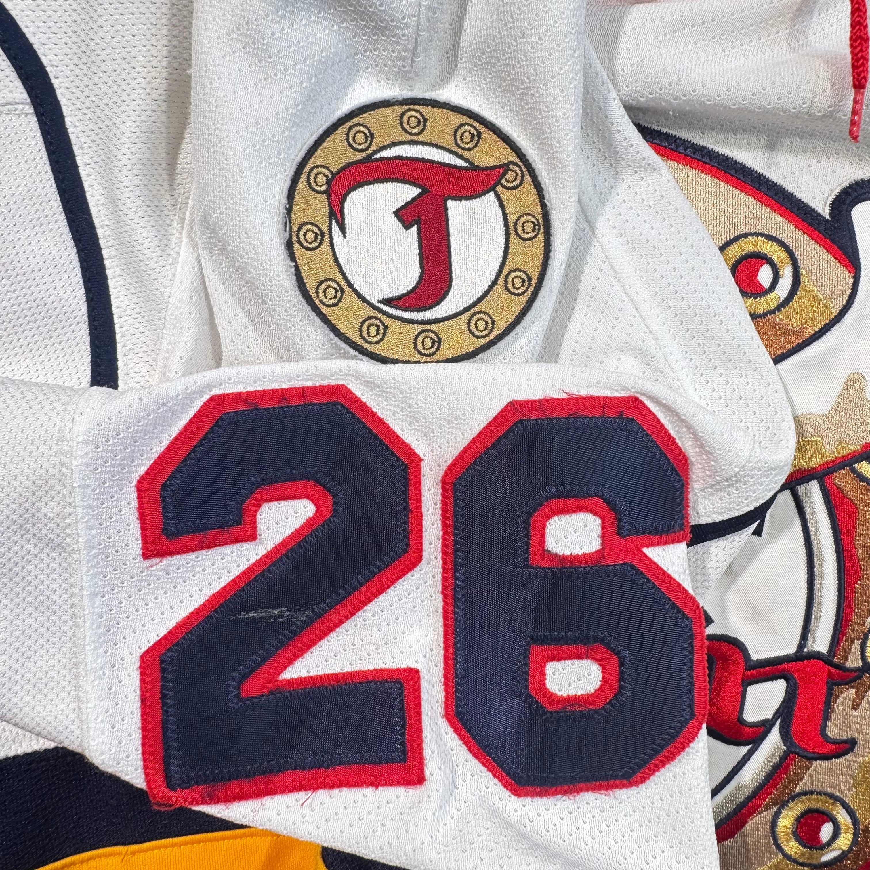 Vytal Cote Acadie Bathurst Titans 2013/14 Game Worn QMJHL Reebok Jersey