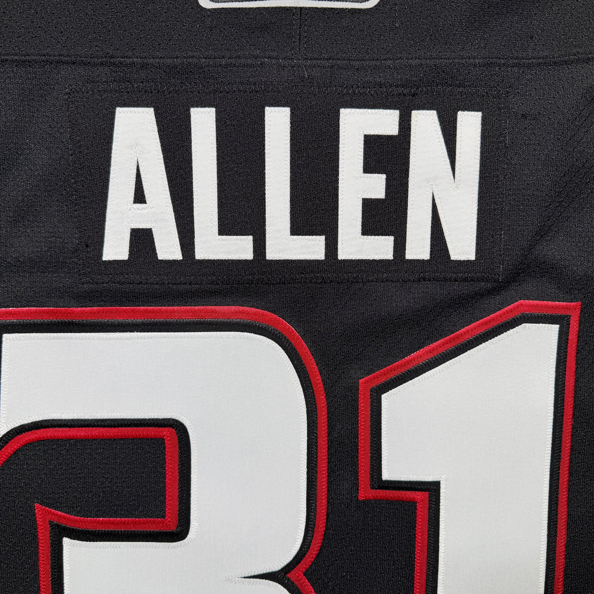 Jake Allen St. John’s Fog Devils Vintage Reebok QMJHL Jersey - Large