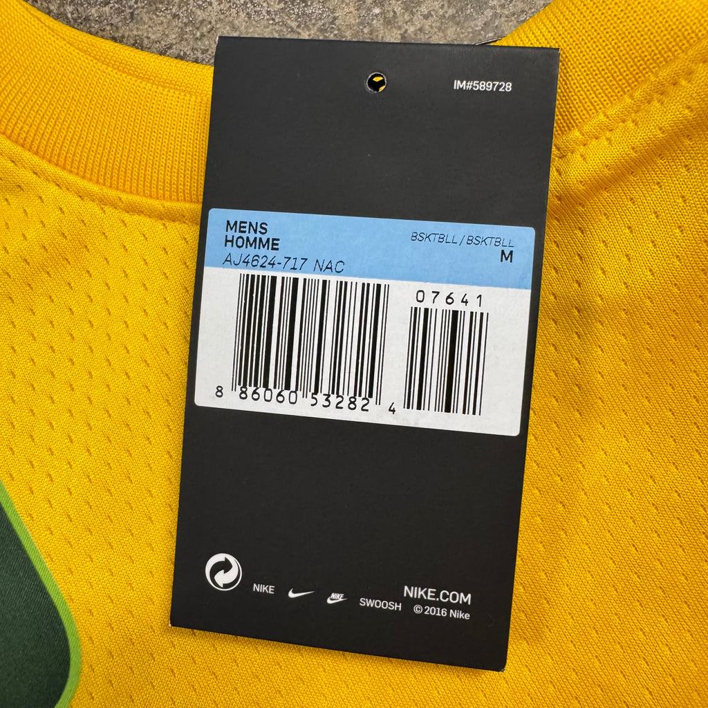 Giannis Antetokounmpo Milwaukee Bucks City Edition NBA Jersey Size Medium NEW