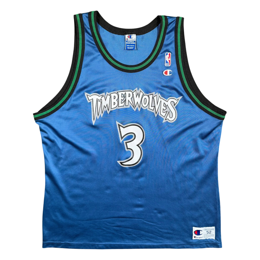 Stephon Marbury Minnesota Timberwolves Vintage Champion NBA Jersey - 52/XXL
