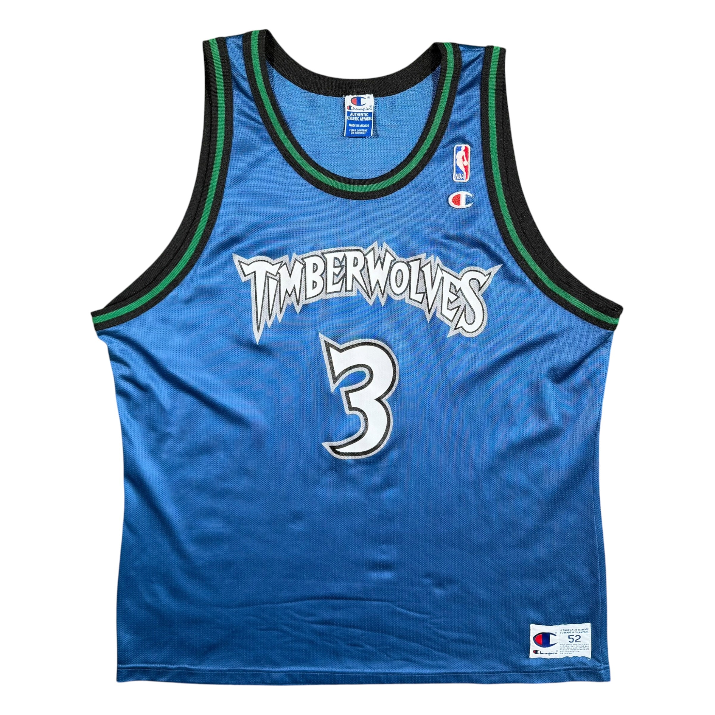 Stephon Marbury Minnesota Timberwolves Vintage Champion NBA Jersey - 52/XXL