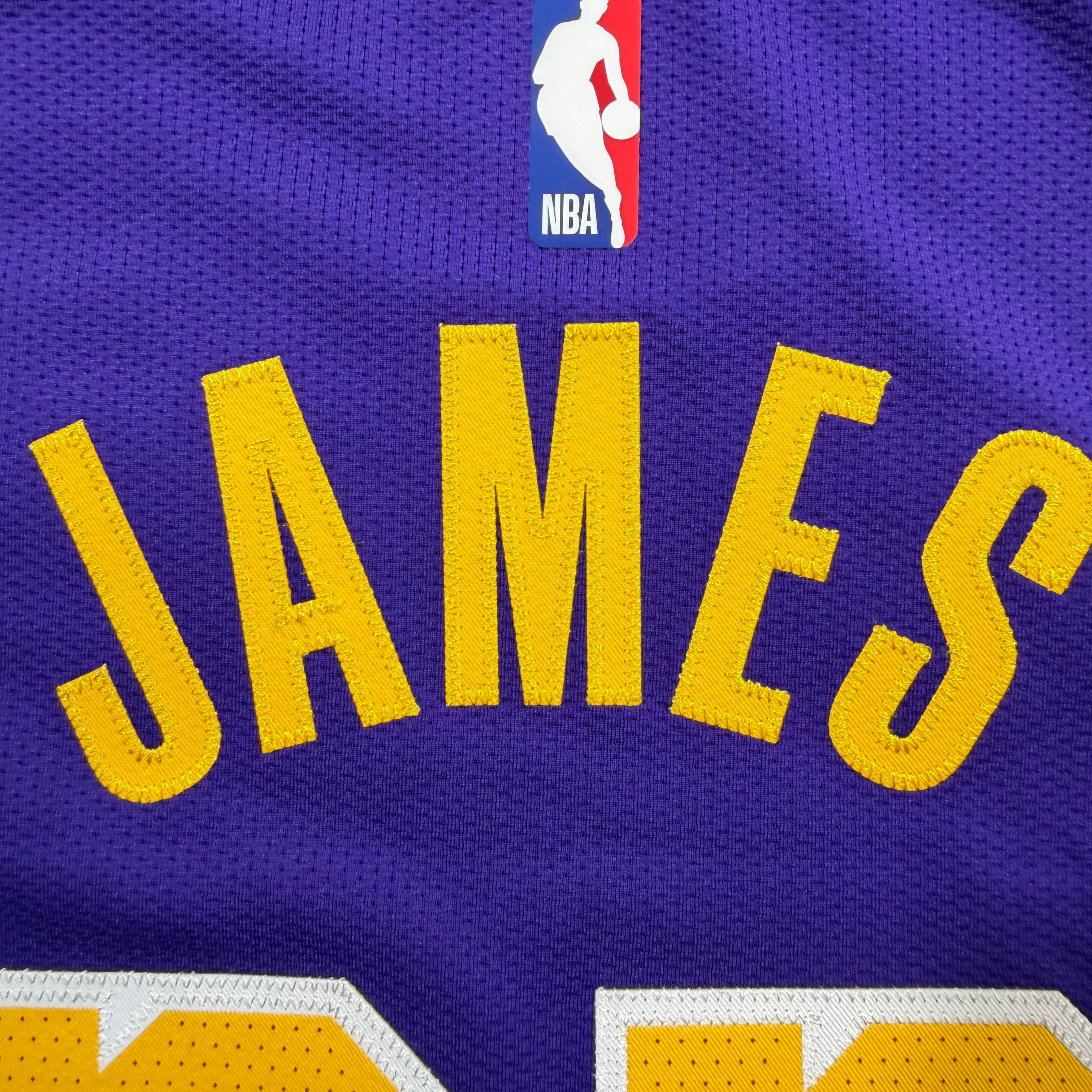 LeBron James Los Angeles Lakers Nike Authentic NBA Jersey - 48/Large