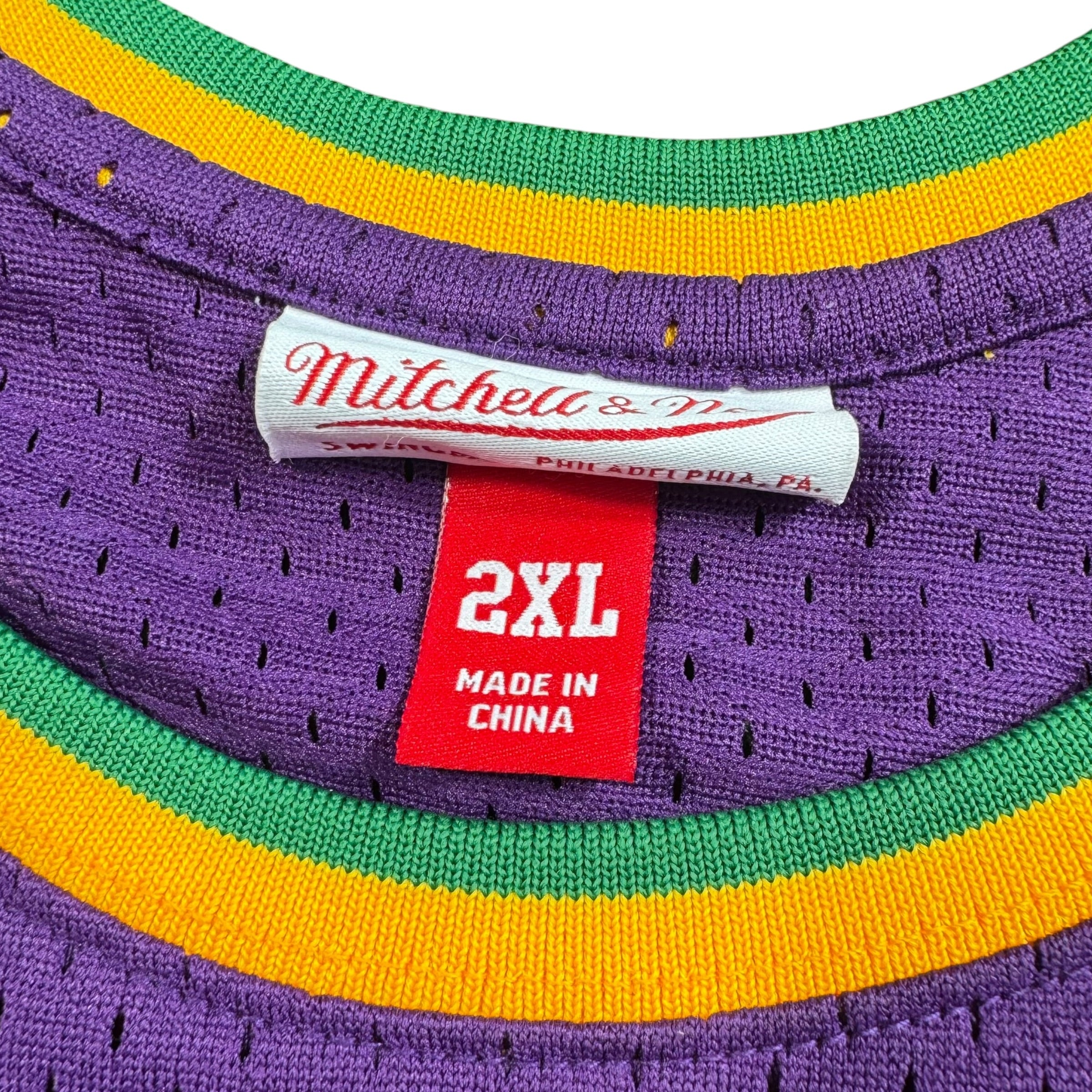 Pistol Pete Maravich Utah Jazz Mitchell & Ness NBA Jersey Size XXL