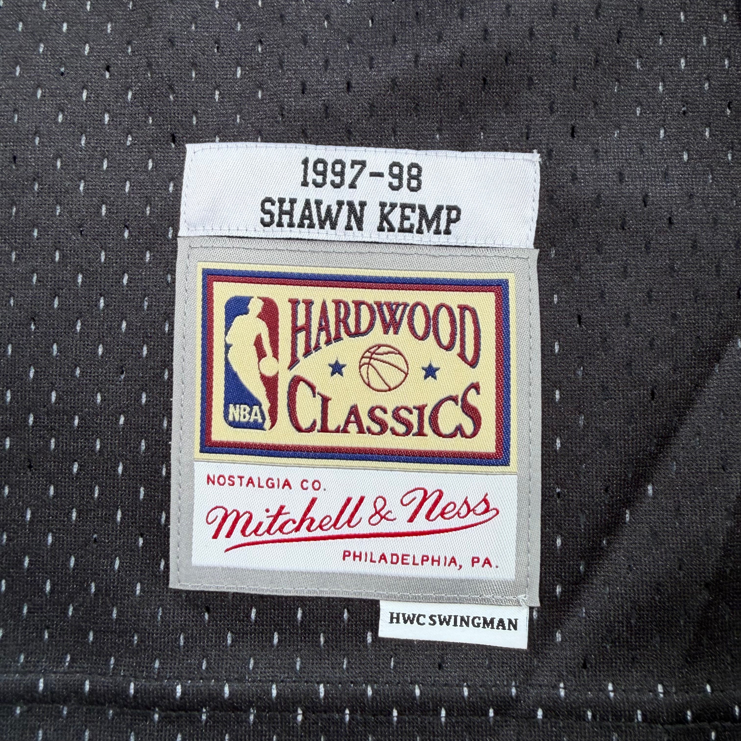Shawn Kemp Cleveland Cavaliers Mitchell & Ness NBA Jersey - XXL