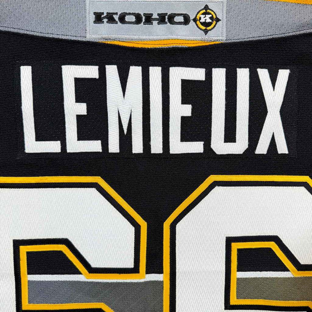Mario Lemieux Pittsburgh Penguins Vintage Authentic RoboPen MIC NHL Jersey - 52/XL