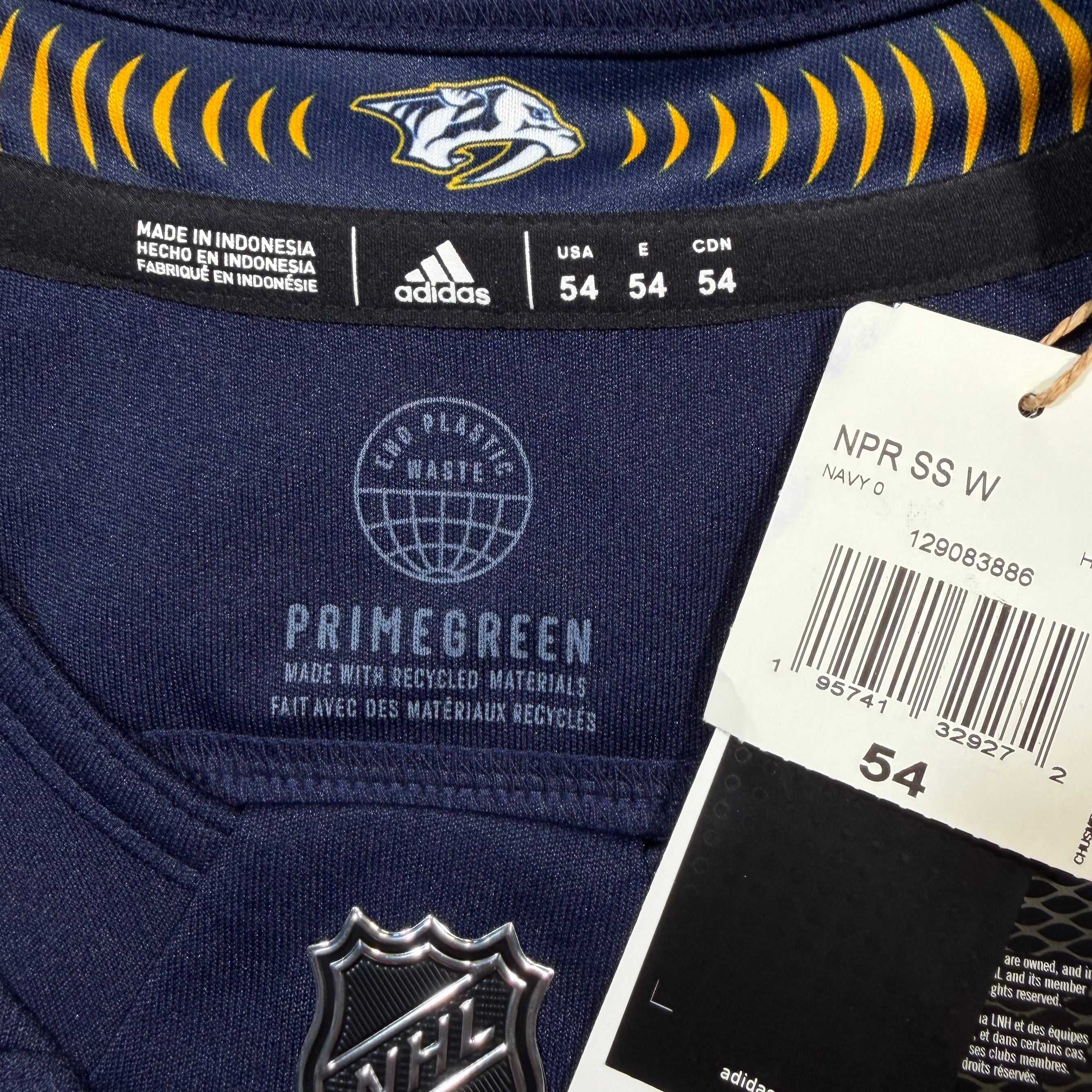 Roman Josi Nashville Predators 2022 Stadium Series Adidas NHL Jersey - 54/XL