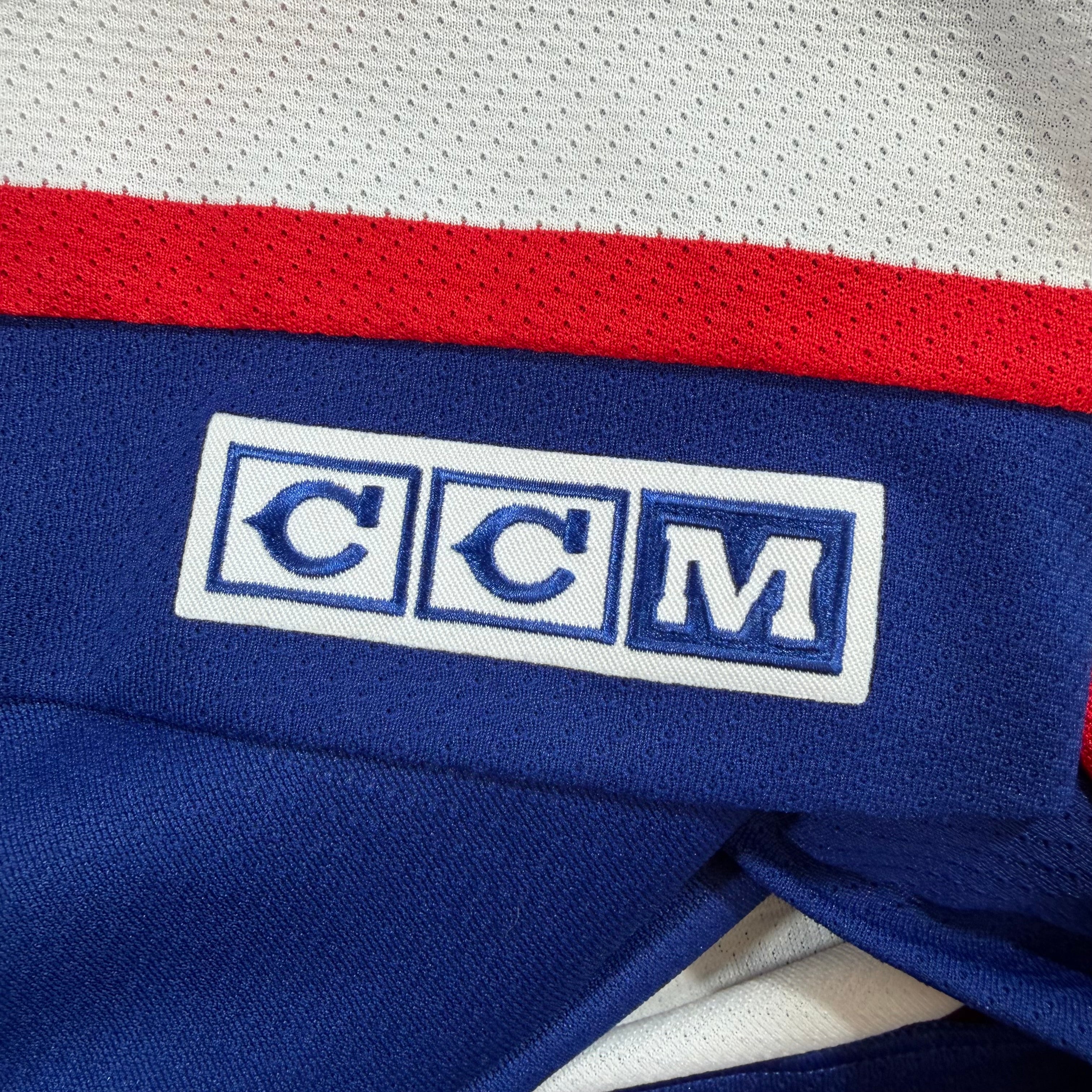 Teppo Nummimen Winnipeg Jets Vintage CCM NHL Jersey - Jumbo