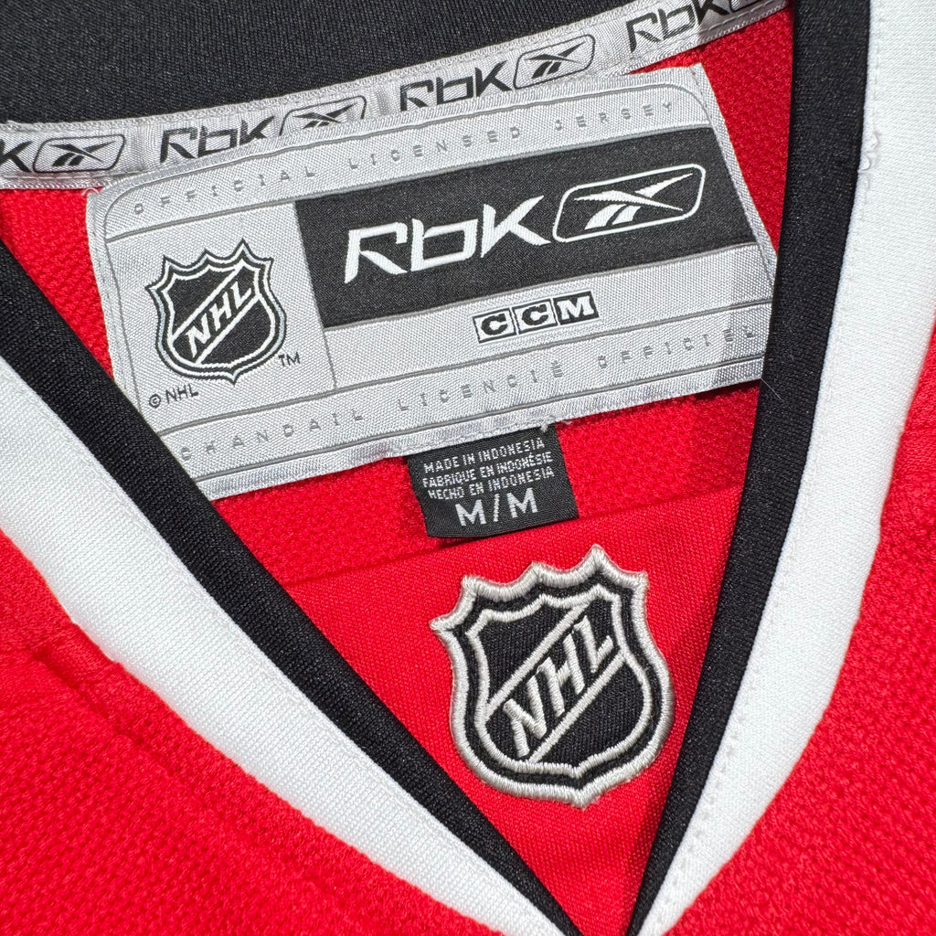 Martin Havlat Chicago Blackhawks Signed Reebok NHL Hockey Jersey Size Medium