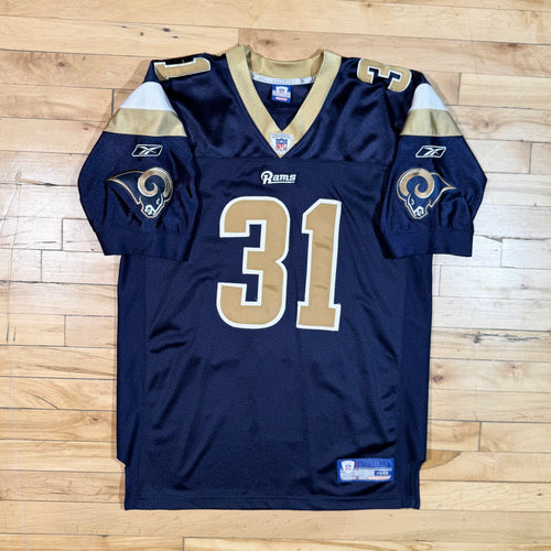 Adam Archuleta St. Louis Rams Vintage Reebok Authentic NFL Jersey Size 48 Large
