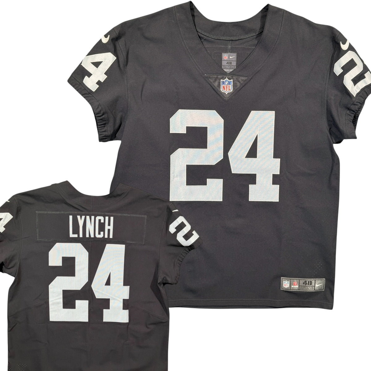 Marshawn Lynch Oakland Raiders Nike Vapor Elite Authentic NFL Jersey - 48/XL