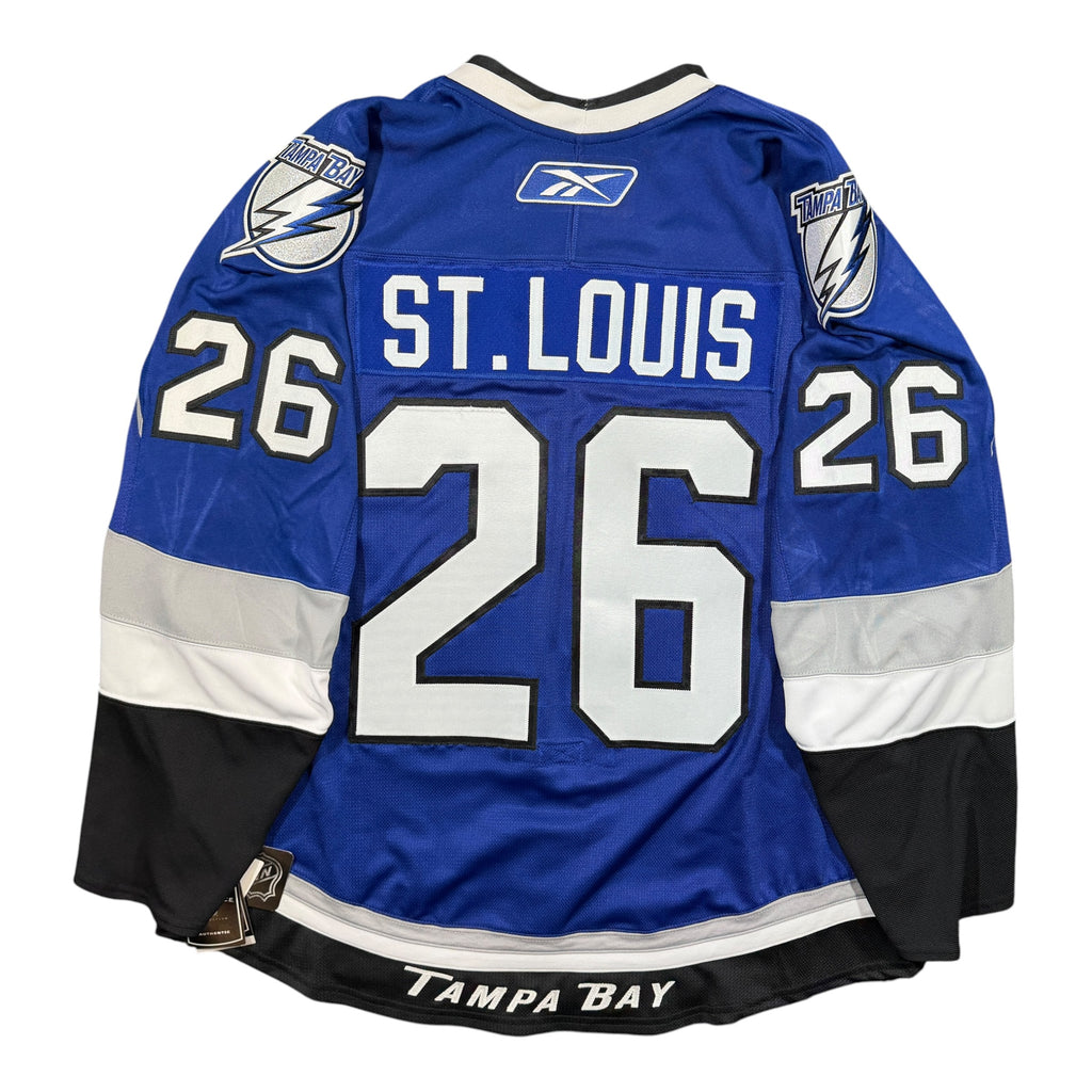 Martin St. Louis Tampa Bay Lightning Alternate Reebok MIC NHL Jersey - 54/XL