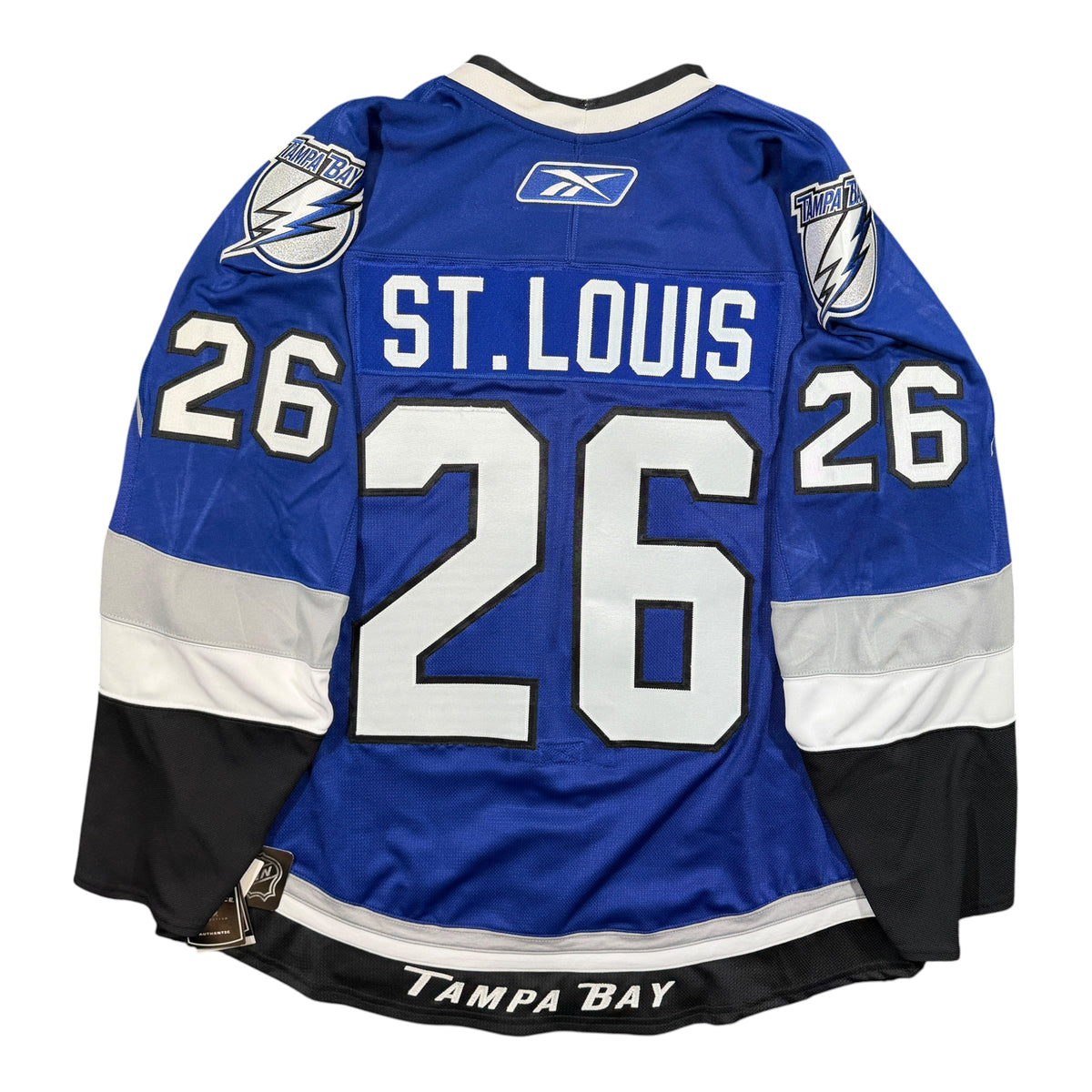 Martin St. Louis Tampa Bay Lightning Alternate Reebok MIC NHL Jersey - 54/XL