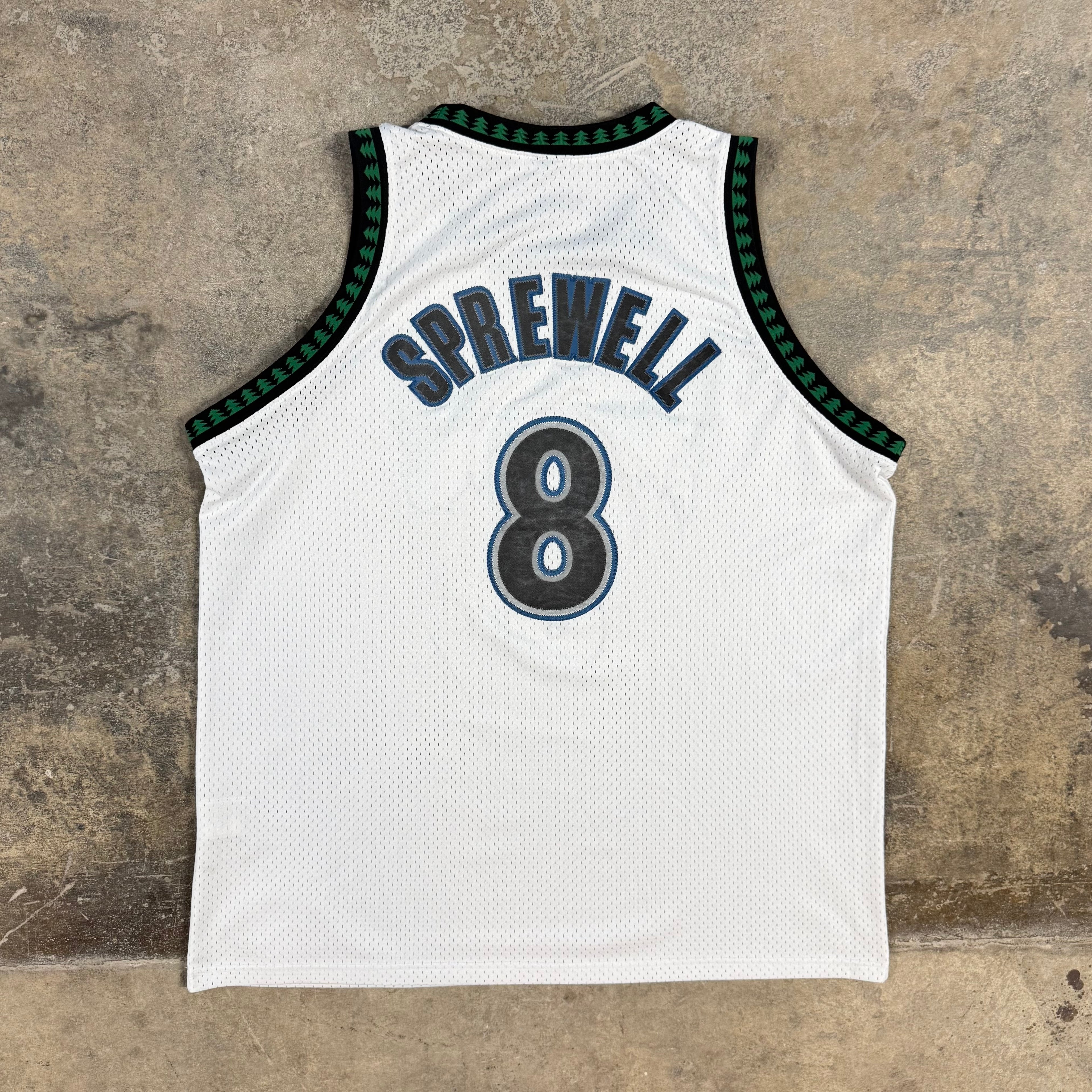 Latrell Sprewell Minnesota Timberwolves Vintage Nike NBA Jersey Size XXL