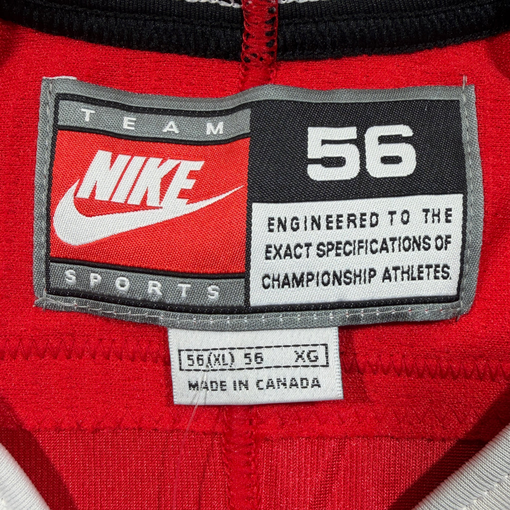Al MacInnis Team Canada 1998 Vintage Nike Authentic Olympic Hockey Jersey - 56/XL