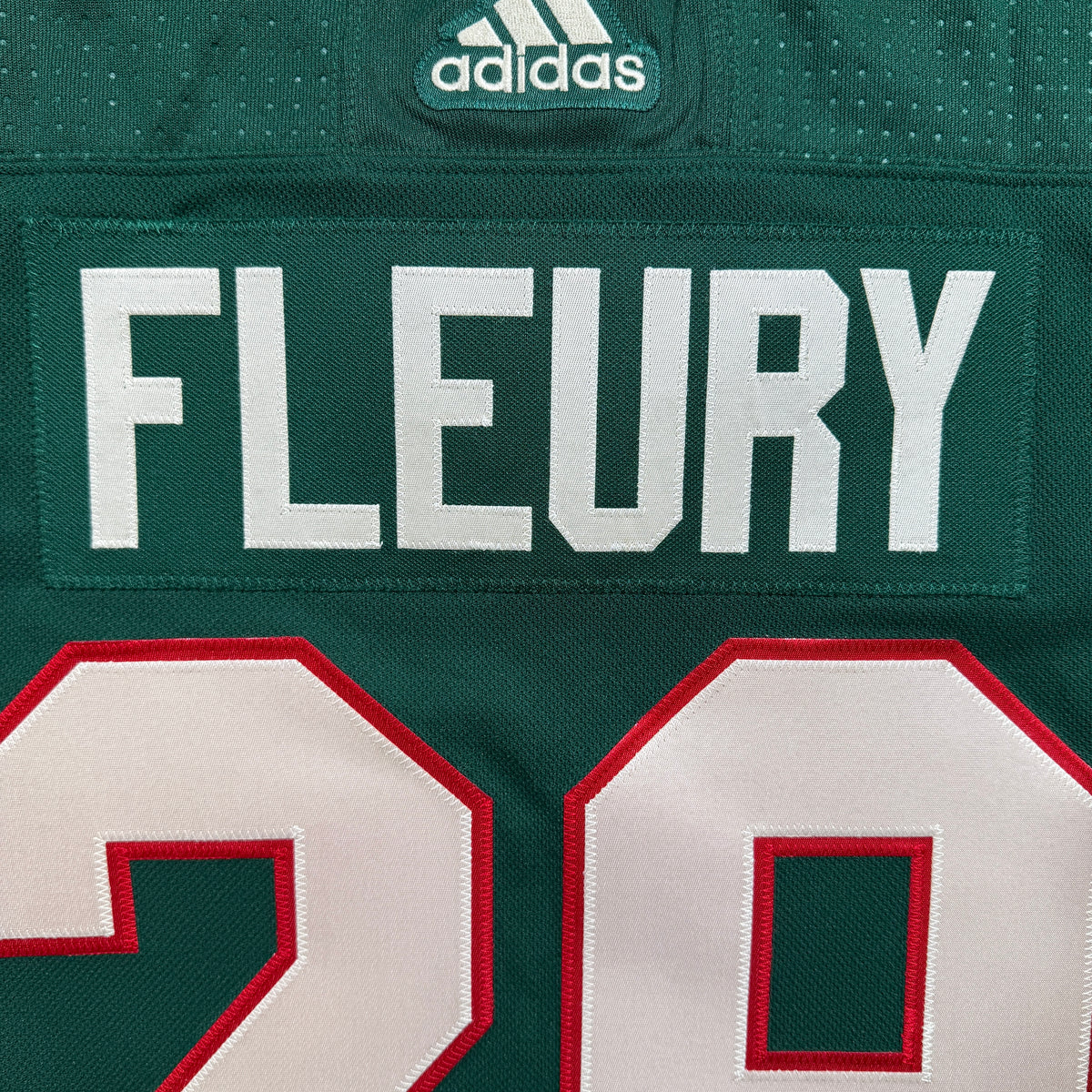Marc Andre Fleury Minnesota Wild Adidas NHL Jersey - 50/Medium