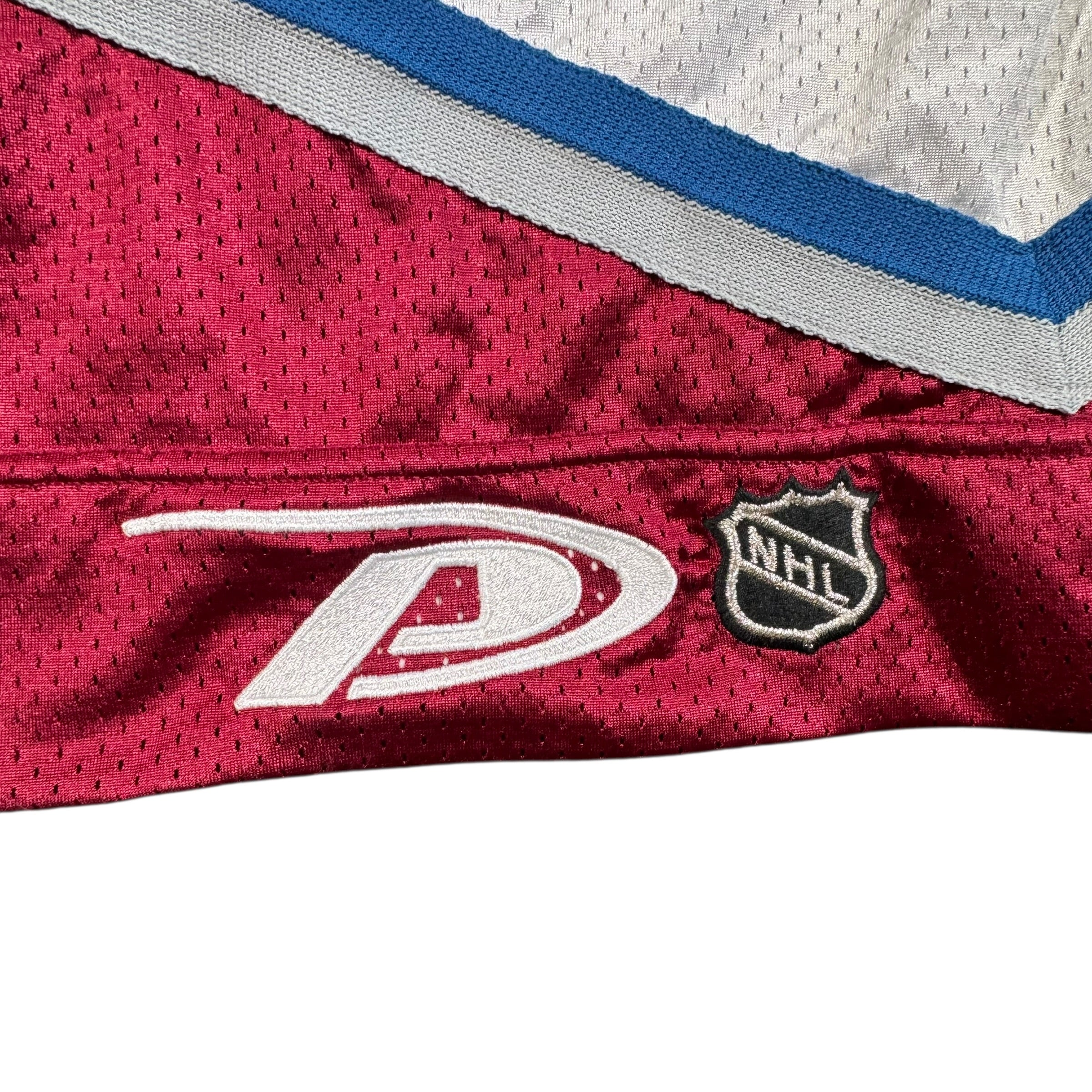 Peter Forsberg Colorado Avalanche Vintage Pro Player Authentic NHL Jersey Size 56