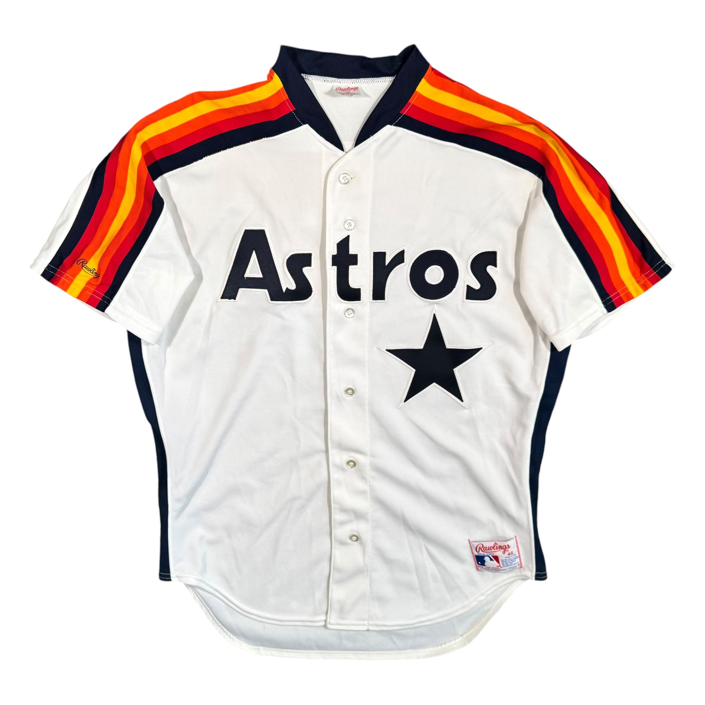Craig Biggio Houston Astros Vintage Rawlings Authentic MLB Jersey - 46