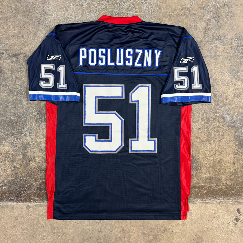 Paul Posluszny Buffalo Bills Vintage Reebok Premier NFL Jersey Size Large