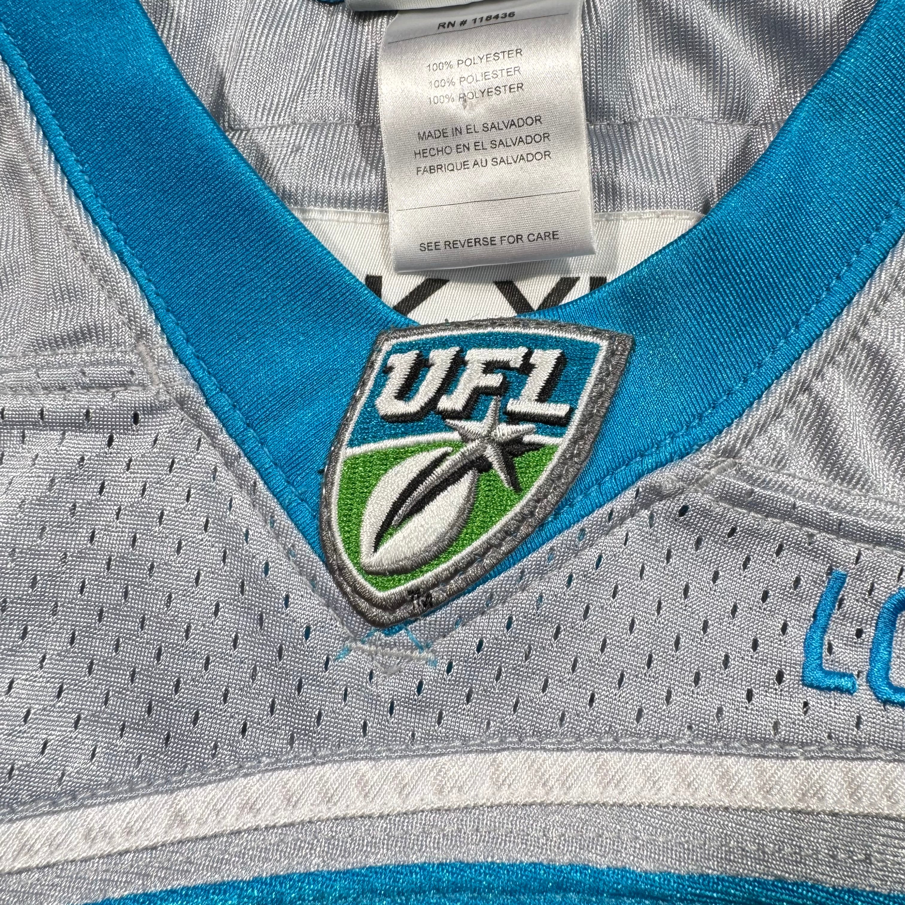 Gary Stills Las Vegas Locomotives Game Issued/Worn 2009 UFL Jersey