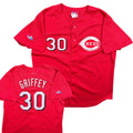 Ken Griffey Jr Cincinnati Reds Vintage Majestic MLB Jersey - XXL